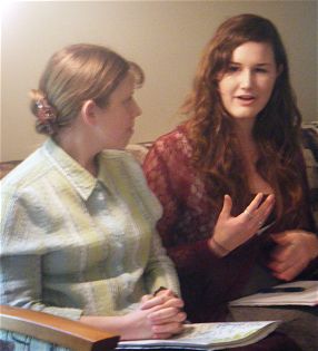 Paula Malcein and Jessie Biggs
