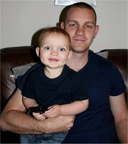 Brent Joseph and his son, Jack