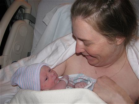 Catherine and baby Jack Earnest