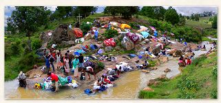 "Laundry" Day in Madagascar&nbsp;