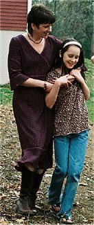 Doran Richards with her daughter, Emilyne